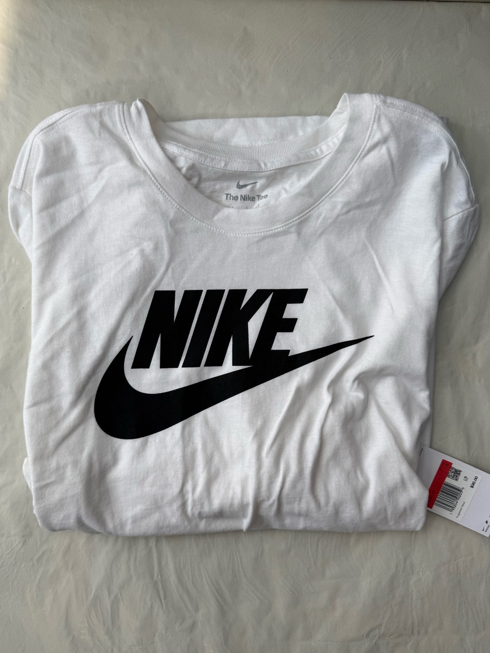 Nike - Men’s Long Sleeve Shirt - White - Size L - New W/Tags